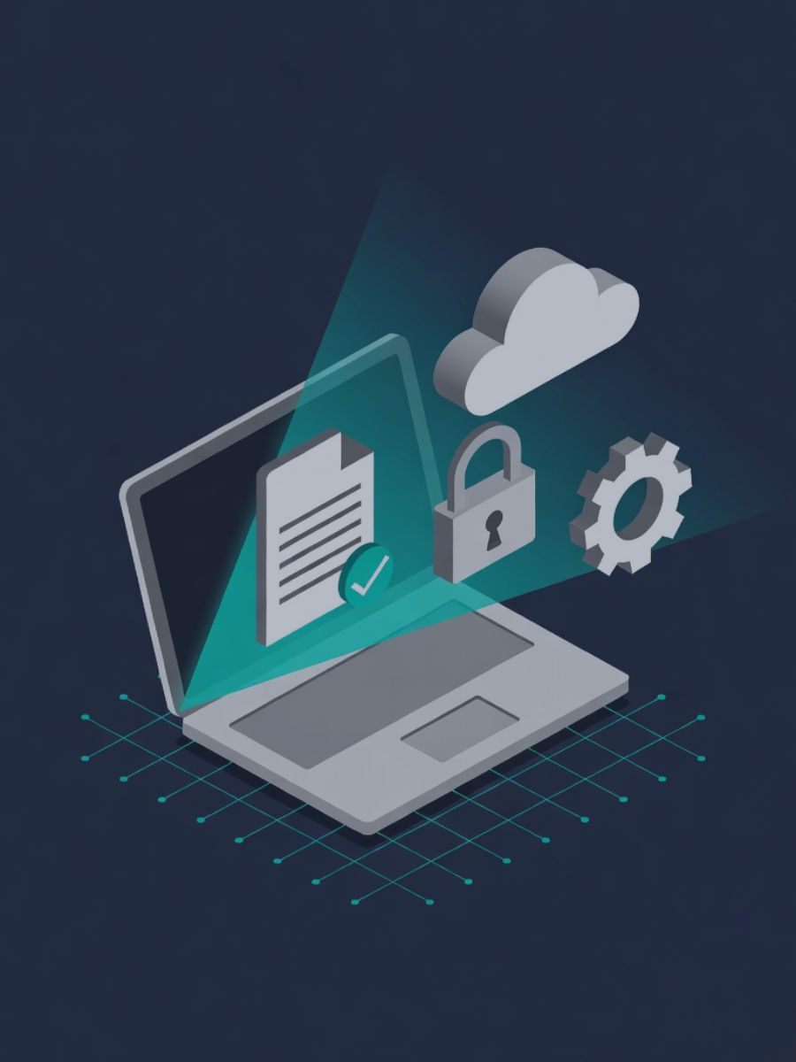 Empresario andaluz implementando software de factura electrónica con el Kit Digital 2026 para cumplir con la Ley Crea y Crece